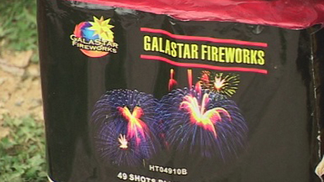 Tűzijáték előkészületek