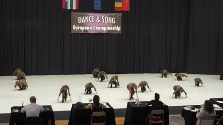 Nemzetközi szinten a kaposvári táncosok