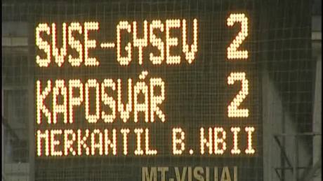 Soproni VSE - Kaposvári Rákóczi FC 2-2