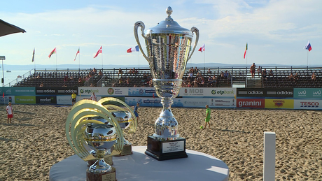 Strandfoci tornán jártunk