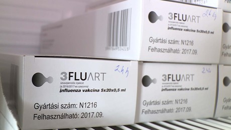 Influenza: megjöttek a védőoltások