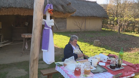 Libacsontból jósoltak a Szennai Skanzenben