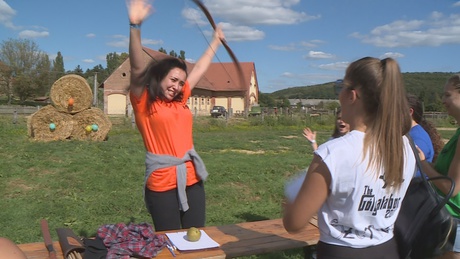 A Kaposvári Egyetem gólyatáborában jártunk