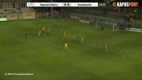 Rákóczi - Kazincbarcika 1-0