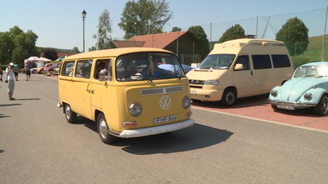 Összegyűltek a zselicben a veterán Volkswagenek